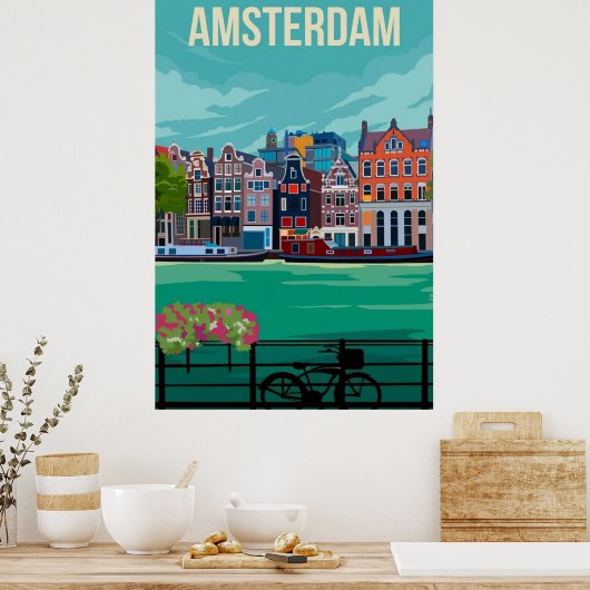 Poster Amsterdam (Cuisine)