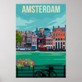 Poster Amsterdam (Devant)