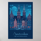 Poster Amsterdam (Devant)