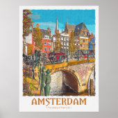 Poster Amsterdam (Devant)