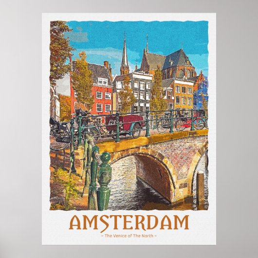 Poster Amsterdam (Voorkant)