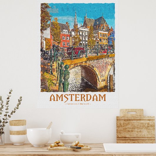 Poster Amsterdam (Cuisine)