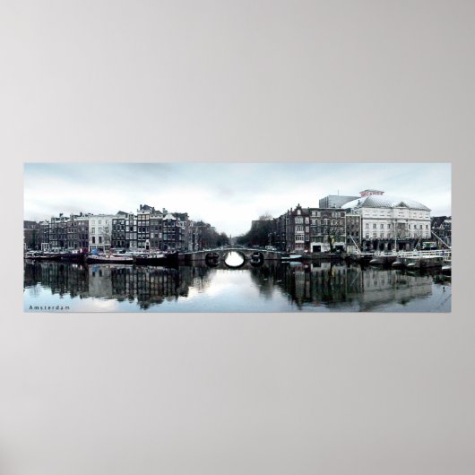 Poster Amsterdam (Devant)