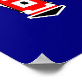 Poster Amsterdam Architecture - Maisons de commerçants (Coin)