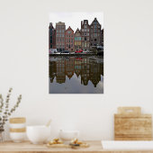 Poster Amsterdam city (Cuisine)