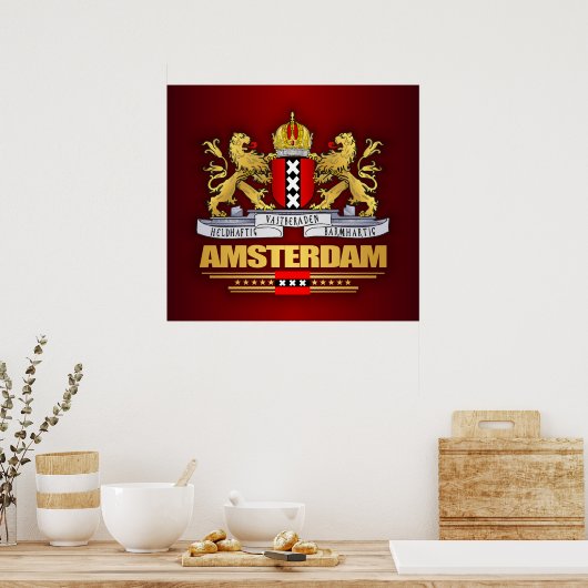 Poster Amsterdam COA (Cuisine)