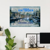 Poster Amsterdam, de la "Visite..." (Bureau à domicile)