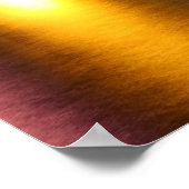 Poster Amsterdam la nuit à Amsterdam Pays-Bas (Coin)