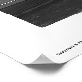 Poster Amsterdam - Les maisons du canal Prinsengracht (Coin)