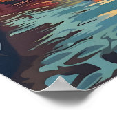 Poster Amsterdam Sunset Serenity : Canal Cruise (Coin)