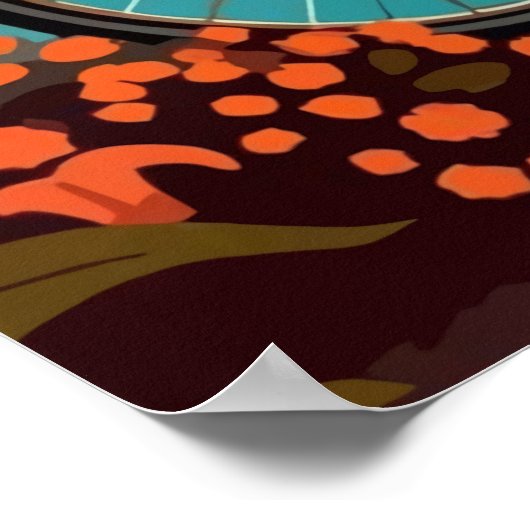 Poster Amsterdam, The Netherlands (Coin)