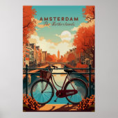 Poster Amsterdam, The Netherlands (Devant)