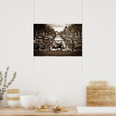 Poster Amsterdam Transport (Cuisine)