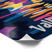 Poster Ámsterdam: Valiente,Firme,Compasivo.Contemporaneo. (Coin)