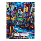 Poster Amsterdam: Venice of the North (Devant)