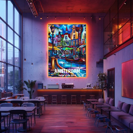 Poster Amsterdam: Venice of the North