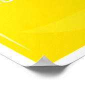 Poster amusant 8,5 po x 11 po sur emballage de mou (Coin)