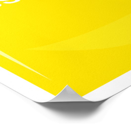 Poster amusant 8,5 po x 11 po sur emballage de mou (Coin)