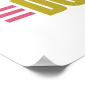 Poster Amusant Adulte À Saupoudrer (Coin)