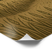 Poster Amusant alien de l'espace ufo cycle de culture sci (Coin)