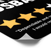 Poster Amusant Amoureux Anniversaire Noël Célébration Cad (Coin)