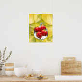 Poster Amusant avec Jaune (Cuisine)