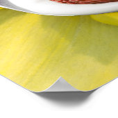 Poster Amusant avec Jaune (Coin)