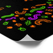 Poster Amusant Blog Mon Professeur Pour 100 Jours D'Étudi (Coin)