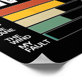 Poster Amusant Bowling Excuses (Coin)