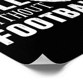 Poster Amusant, ça ne tombe pas sans Citation (Coin)