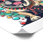 Poster Amusant Chien Chien à Chien à Chien Lumières de No (Coin)