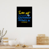 Poster Amusant, Conception du cerveau (Cuisine)