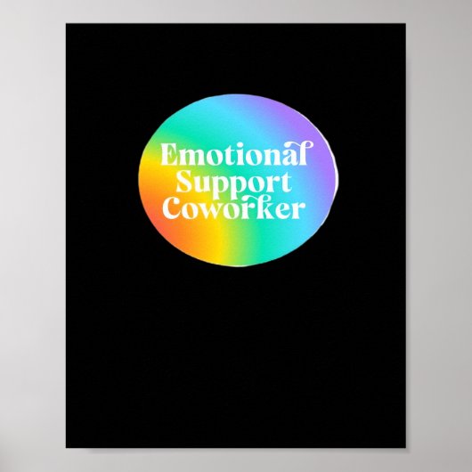 Poster Amusant d'aide émotionnelle (Devant)