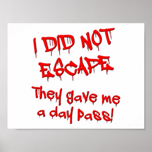 Poster amusant de Day Pass (Devant)