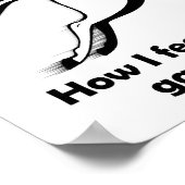 Poster amusant de l'accusation de vente de garage (Coin)