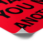 Poster amusant de Shake de café (Coin)