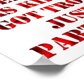 Poster amusant des adultes comme des enfants (Coin)