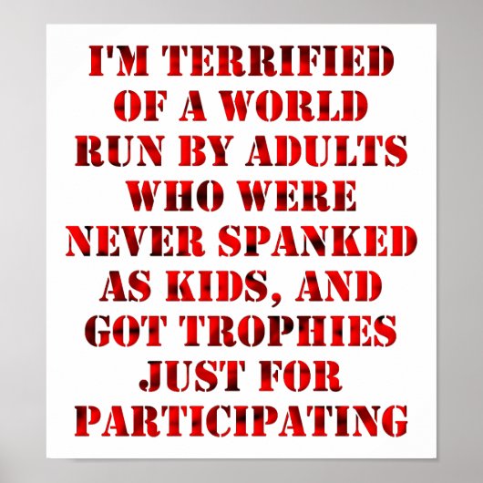 Poster amusant des adultes comme des enfants (Devant)