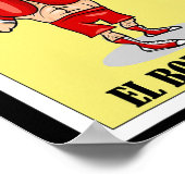 Poster Amusant design de boîte mexicaine - El Boxeador 1 (Coin)