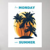 Poster Amusant design estival. (Devant)