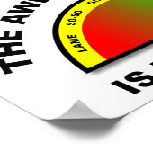 Poster amusant du compteur (Coin)