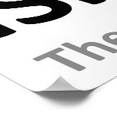 Poster amusant et endormi (Coin)