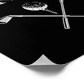 Poster Amusant Golf Let's Par-tee Let's Par Tee (Coin)