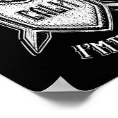 Poster Amusant Joueur Rpg Je ne peux pas garder le calme (Coin)