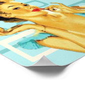 Poster Amusant Lover Retro Lipstick (Coin)