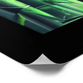 Poster Amusant Petit Ours Panda (Coin)