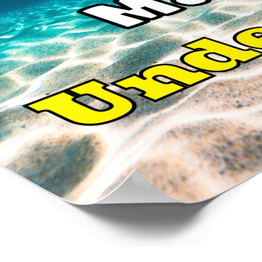 Poster Amusant Poisson Poisson-Poisson-Poisson-Poisson-Pu (Coin)