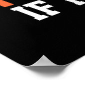 Poster Amusant problème de jeu Casino mot art (Coin)