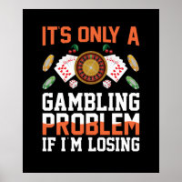 Amusant problème de jeu Casino mot art