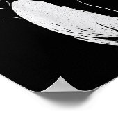 Poster Amusant résister à l'activisme pingouin conception (Coin)